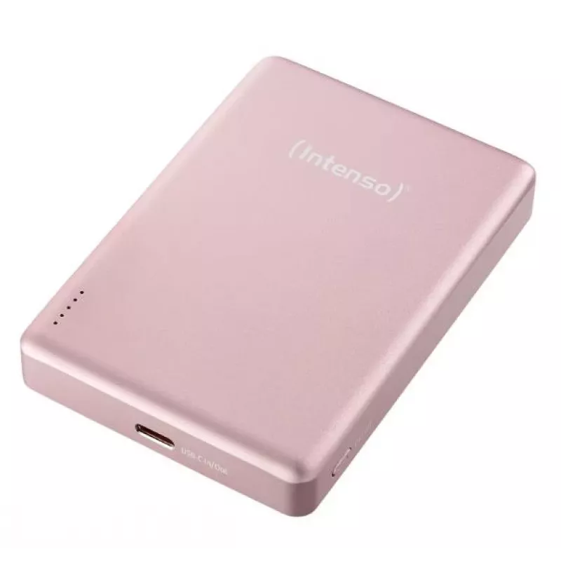 Intenso Power Bank 10000 mAh su magnetiniu laikikliu rožinė 7344033