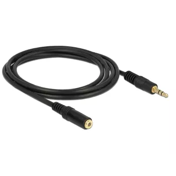 Audio laidas DeLOCK 83766 2m 3,5mm juodas