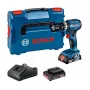 Bosch GSB 18V-45 Professional – Gręžtuvas-suktuvas su smūgiu – Belaidis – 2 greičiai – Raktinis griebtuvas 13 mm – 45 N·m – 2 akumuliatoriai – 18 V (06019K3303)