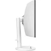 34 colių MSI Modern MD342CQPWDE lenktas VA LCD monitorius 3440×1440 UWQHD 21:9, 4 ms, 300 cd/m², USB hub, garsiakalbiai, VESA, aukščio reguliavimas — Baltas