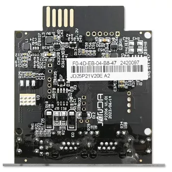 SNMP tinklo valdymo modulis QOLTEC 50398 UPS stebėjimui ir valdymui