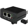 SNMP tinklo valdymo modulis QOLTEC 50398 UPS stebėjimui ir valdymui