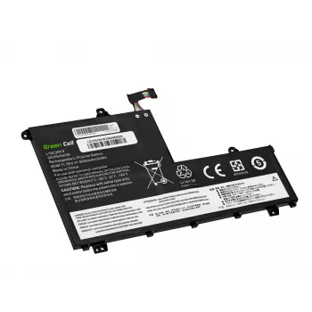 Baterija Green Cell, skirta Lenovo ThinkBook 14-IIL, 14-IML, 15-IIL, 15-IML — 11,1 V, 45 Wh (modeliai L19C3PF1, L19D3PF1, L19L3PF8, L19M3PF1)