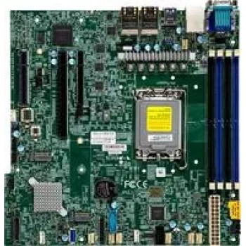 Pagrindinė plokštė Supermicro X13SCH-LN4F micro-ATX lizdas 1700 tik DDR5 Bulk (MBD-X13SCH-LN4F-B)