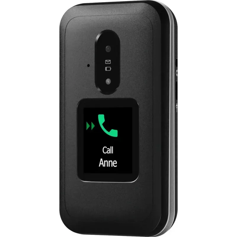Feature telefonas Doro Leva E30 2,8 colio 1150 mAh Juoda Balta