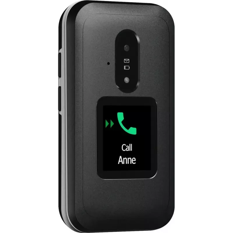 Feature telefonas Doro Leva E30 2,8 colio 1150 mAh Juoda Balta