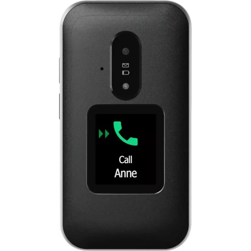 Feature telefonas Doro Leva E30 2,8 colio 1150 mAh Juoda Balta