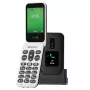 Feature telefonas Doro Leva E30 2,8 colio 1150 mAh Juoda Balta