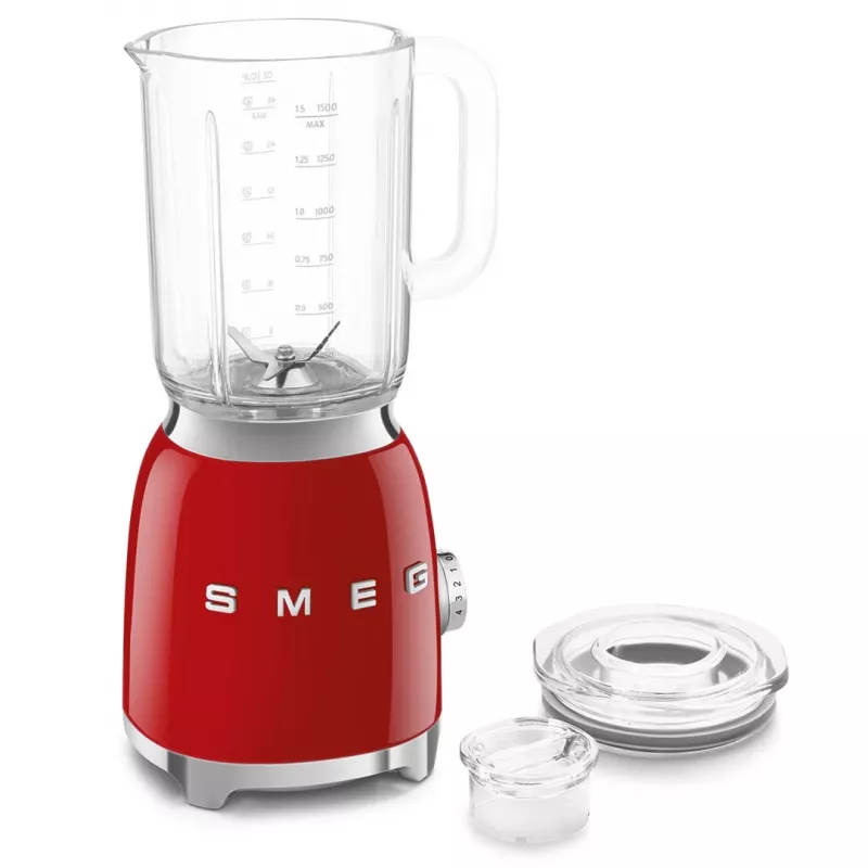 Smeg BLF03RDEU Blenderis, spalva pastelinė raudona