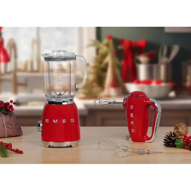 Smeg BLF03RDEU Blenderis, spalva pastelinė raudona