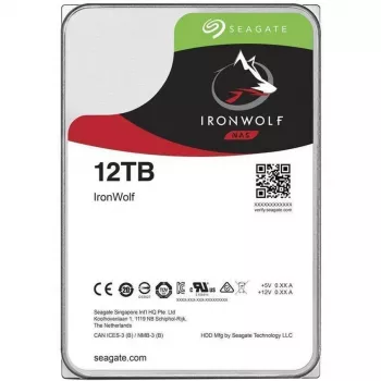 Seagate 2 vienetų rinkinys IronWolf NAS HDD ST12000VN0008 – 12 TB 3,5 colio SATA 6 Gbit/s CMR