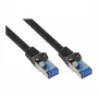 RNS® Patch Cable SmartFLEX, Cat.6A, S/FTP, PiMF, Halogen-Free, 500MHz, juoda, 2m, Good Connections® (8060-SF020S)