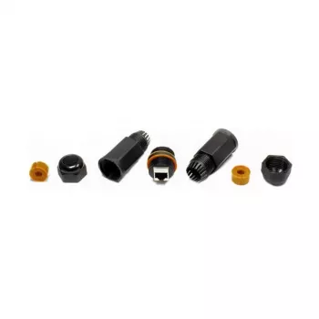 Good Connections ODC-02 Outdoor IP67 Cat.6A RJ45 komutacinio kabelio jungtis, juoda