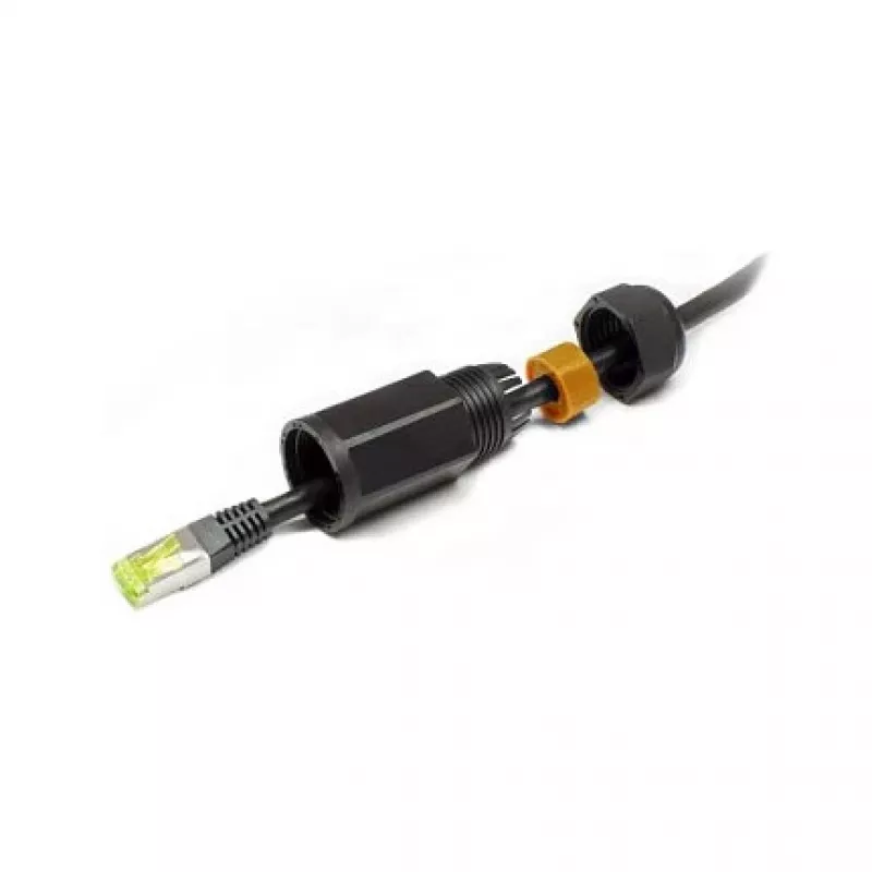 Good Connections ODC-02 Outdoor IP67 Cat.6A RJ45 komutacinio kabelio jungtis, juoda