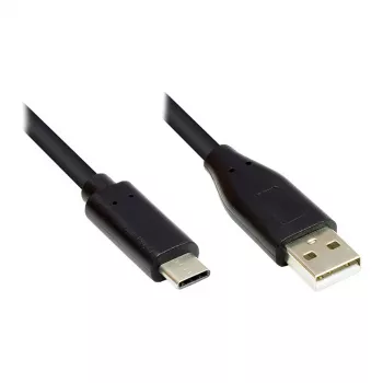 Good Connections GC-M0116 - 0,5 m - USB Type-C į USB Type-A - Kištukas - Kištukas - 480 MB/s