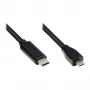 Good Connections GC-M0124 USB Type-C – Micro USB Type-B laidas, 3 m, 480 MB/s