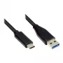 Good Connections GC-M0126 USB 3.2 Gen 1 laidas, USB-C → USB-A, 0,5 m, juodas