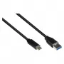 Alcasa jungiamasis kabelis USB 3.0 - 2 m - USB A - USB C - USB 3.2 Gen 1 (3.1 Gen 1) - 5000 Mbit/s - Juodas (GC-M0128)