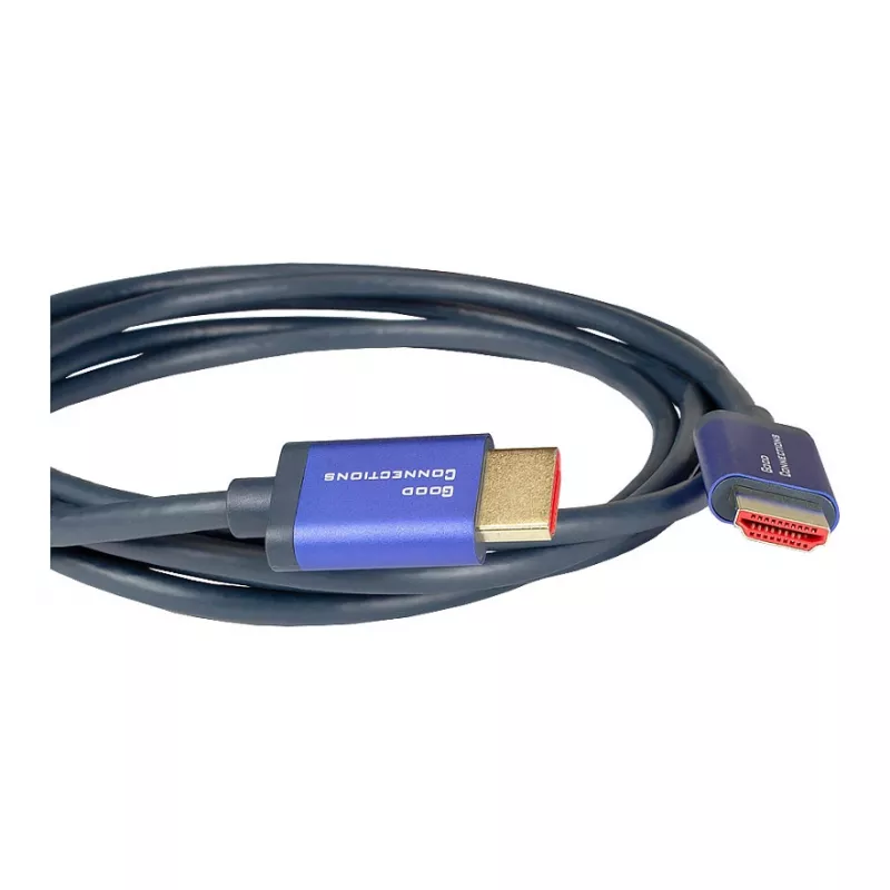 Good Connections 4521-SF010B - 1 m - HDMI Type A (Standartinis) - HDMI Type A (Standartinis) - 38,4 Gbit/s - Mėlyna