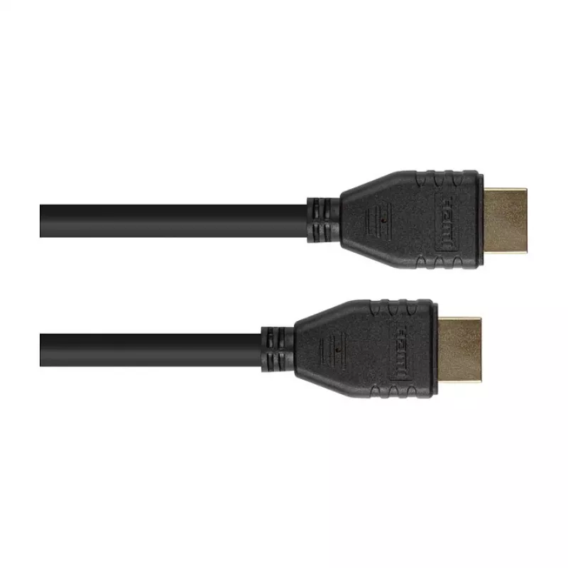 Ultra greitas HDMI 2.1 laidas, 8K UHD-2 / 4K UHD, paauksuoti kontaktai, variniai laidininkai, juodas, 0,5 m, Good Co (4521-005)