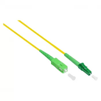 Alcasa LW-S901LASA šviesolaidinis kabelis 1 m LC/APC SC/APC OS2 geltonas (LW-S901LASA)