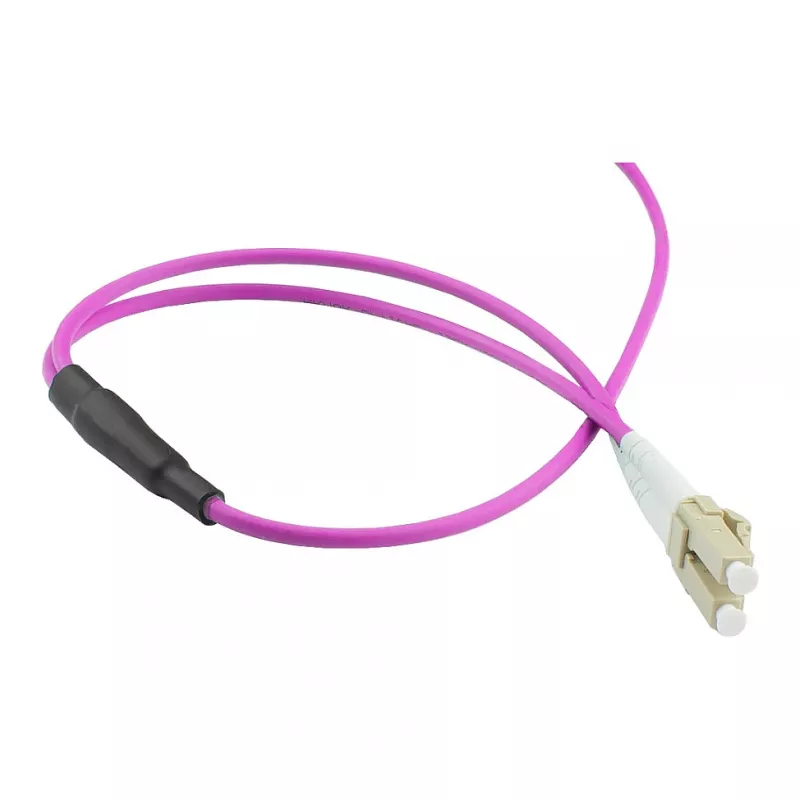 Alcasa LW-P820LC4 šviesolaidinis kabelis 20 m LC/UPC OM4 Cappuccino - Violet - White