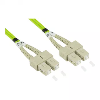 Alcasa LW-8005SC5 Skaidulinis optinis kabelis 0,5 m LSZH OM5 SC Žalias (LW-8005SC5)