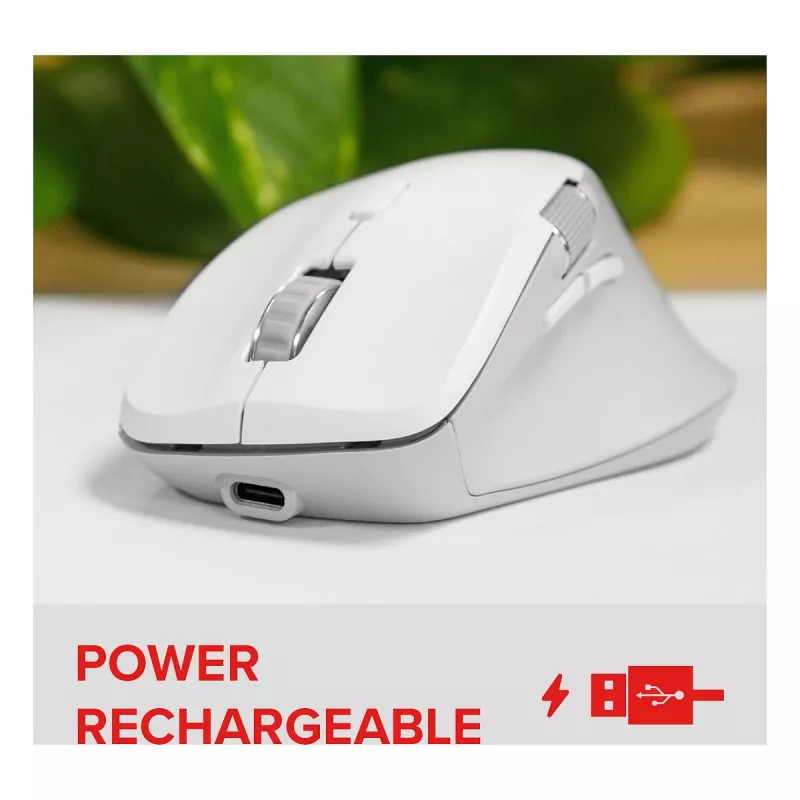 Pelytė Speedlink LIBERA įkraunama belaidė Bluetooth tyli balta