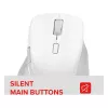 Pelytė Speedlink LIBERA įkraunama belaidė Bluetooth tyli balta