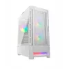 PC korpusas Cougar Airface RGB Midi Tower baltas – 230×386×491 mm, 3×120/140 mm priekyje, 1×120 mm gale, 2.5/3.5 colio diskai