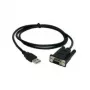 USB – RS-232 laidas EXSYS EX-1301-2F 1,8 m juodas