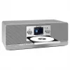 TechniSat DIGITRADIO 372 CD BT virtuvinis radijas, analoginis ir skaitmeninis, antracito ir sidabro spalvos