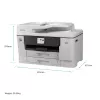 Daugiafunkcis rašalinis spausdintuvas Brother MFC-J6960DW – A3, 1200 x 4800 dpi, 31 ppm, Wi‑Fi, Ethernet, Duplex