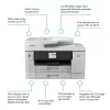 Daugiafunkcis rašalinis spausdintuvas Brother MFC-J6960DW – A3, 1200 x 4800 dpi, 31 ppm, Wi‑Fi, Ethernet, Duplex