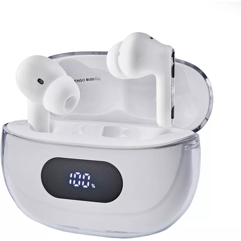 Intenso Buds Earphone Plus T312AE White (3720312) – belaidės ausinės