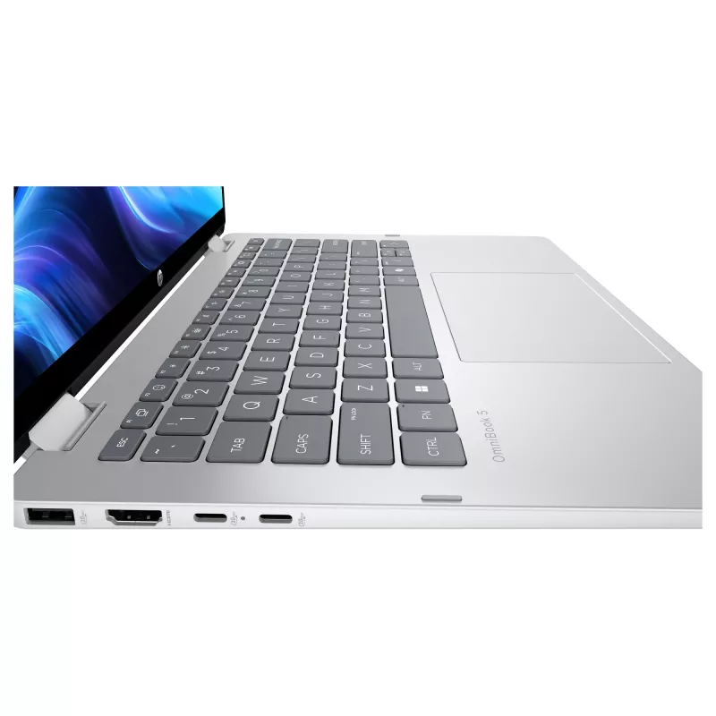 HP OmniBook BZ7Z8EA 14 colių nešiojamasis kompiuteris - 512 GB SSD - 8 GB RAM - SDRAM - WUXGA (1920x1200) - Liečiamas ekranas - Windows 11 Home