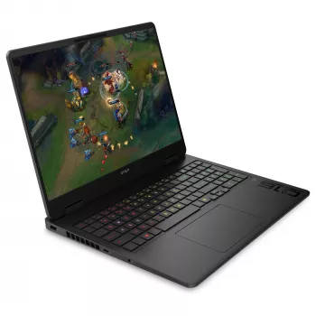 HP OMEN 16-ap0174ng - 40,6 cm (16 inch) žaidimų nešiojamas kompiuteris, Ryzen 9 8940HX, 16 GB RAM, 1 TB SSD, RTX 5060, WUXGA IPS 144 Hz, Windows 11 (BZ8E1EA#ABD)