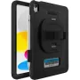 Otter Products OtterBox Defender Series - Galinis planšetinio kompiuterio dangtelis - atsparus - su stovu ir rankos dirželiu - Juodas - skirtas Apple 10,9 col.