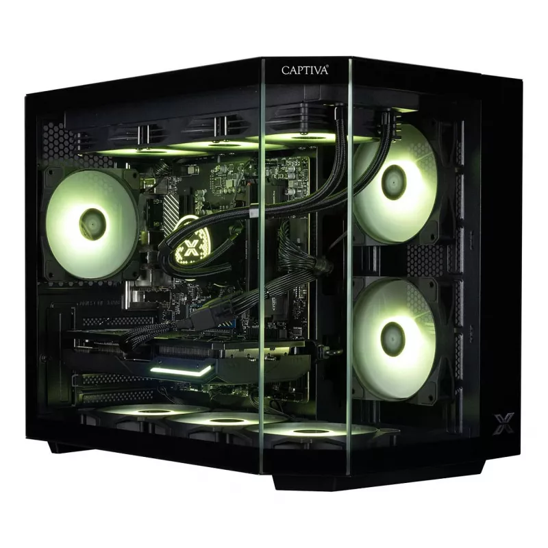 Stalinis kompiuteris CAPTIVA R90-031 Ryzen 7 5700X 32GB 1TB SSD RTX5070 Windows 11