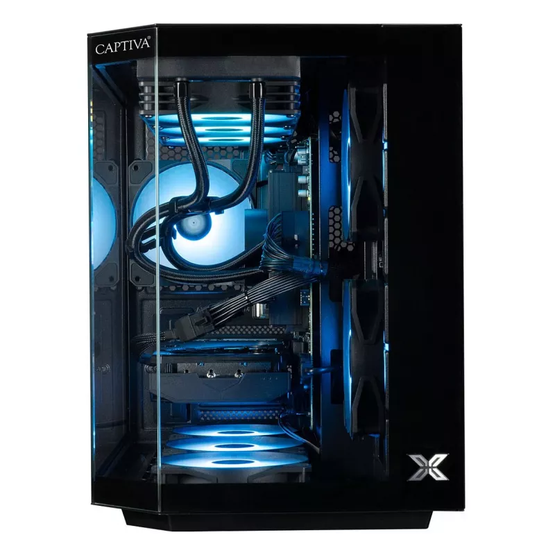 Stalinis kompiuteris CAPTIVA R90-031 Ryzen 7 5700X 32GB 1TB SSD RTX5070 Windows 11
