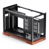 Jonsbo T9 Black Mini ITX korpusas su PCIe 5.0 stovu - sidabrinis (T9 SILVER PCIE 5.0)