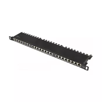 Alcasa GC-N0136 – Gigabit Ethernet – RJ45 – Cat6 – 22/26 – Juoda – Plienas (GC-N0136)