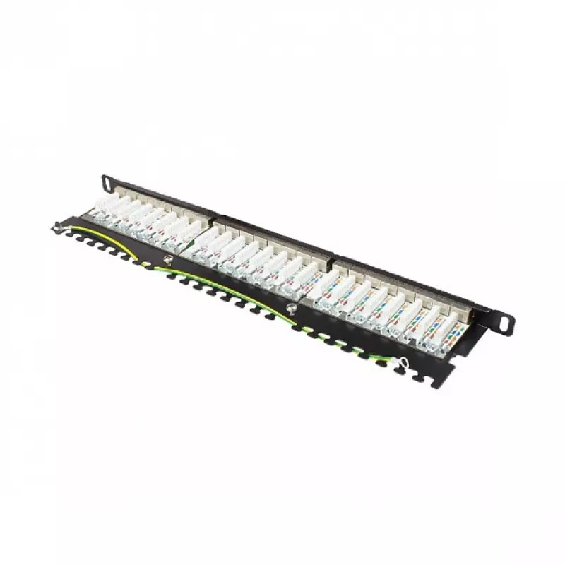 Alcasa GC-N0136 – Gigabit Ethernet – RJ45 – Cat6 – 22/26 – Juoda – Plienas (GC-N0136)