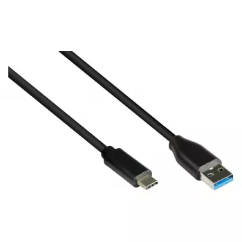Good Connections 2831-AC005S - 0,5 m - USB A - USB C - USB 3.2 Gen 2 (3.1 Gen 2) - 10 Gbit/s - Juoda