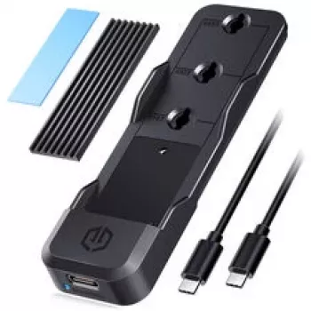 Dokavimo stotelė GrauGear G-M207-10G, M.2 SSD NVMe/NGFF, be įrankių montavimui, vienam M.2 moduliui