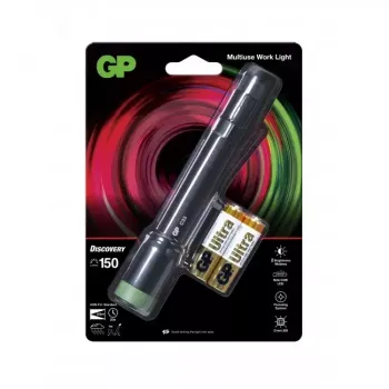 Rankinis žibintuvėlis GP Lighting C33 Black Green