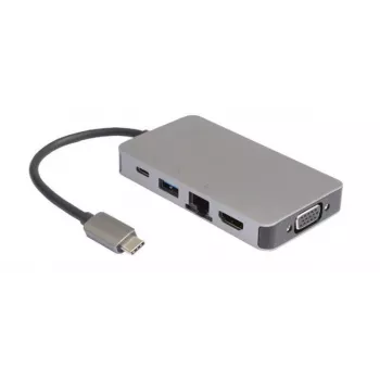 USB-C Mini Dock USB-C į 2 x USB 3.0 A / RJ45