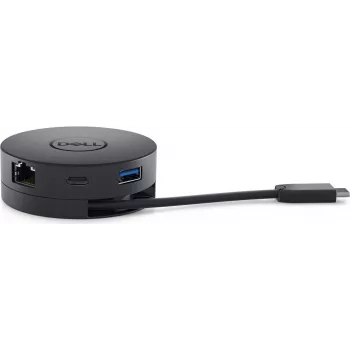 „Dell“ mobilusis adapteris DA300 – dokų stotelė – USB-C – VGA – 1GbE – skirta Latitude 3390 2-in-1, 5290, 5290 2-in-1, 5490, 5590, 7290, 7390, 7490 (470-ACWN)