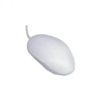 Seal Shield Waterproof - Pelė - optinė - 5 mygtukai - Laidinė - PS/2, USB - Balta (SSWM3)