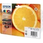 Originalus Epson rašalo kasetės rinkinys C13T33374011/33 Multipack – juoda, foto juoda, žydra, purpurinė, geltona